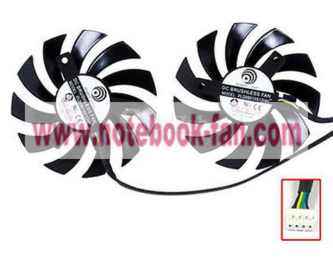 NEW MSI R6790 N560GTX R6850 N460GTX Fan PLD08010S12HH Fan